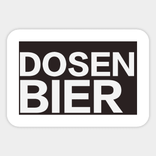 Dosenbier trinkfest 25° Sticker